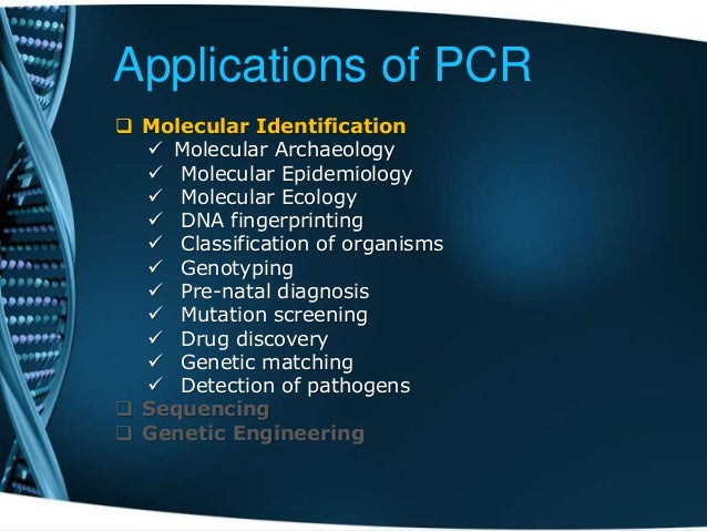 Pcr Methods And Applications