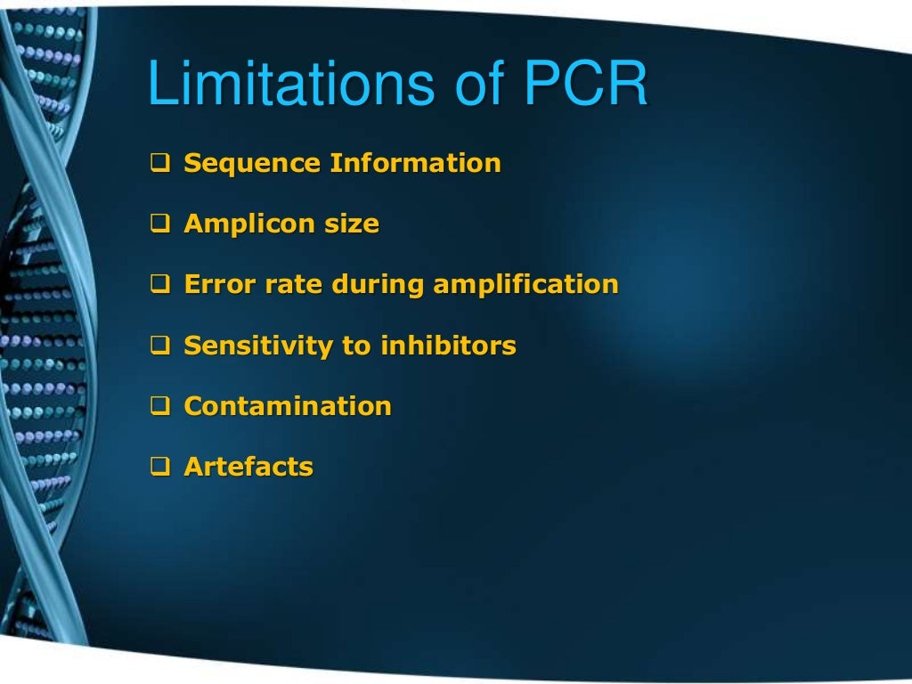 PCR Methods and applications