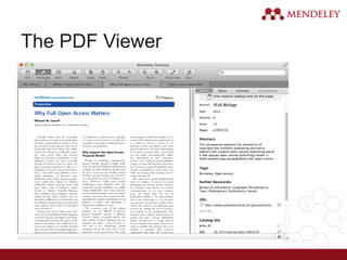 The PDF Viewer
 