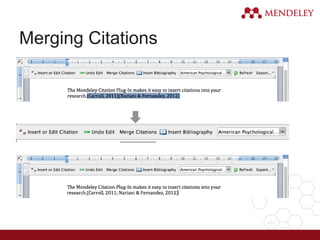 Merging Citations
 