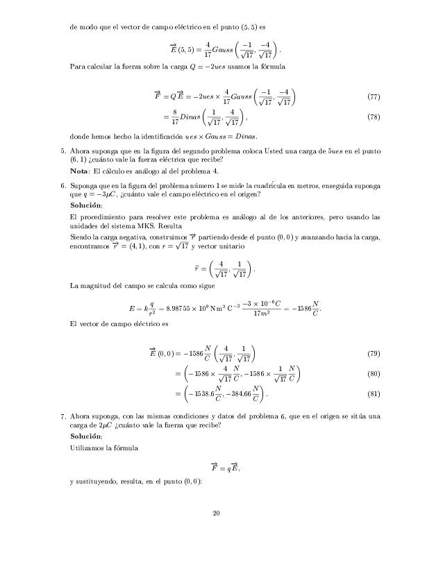 Ejercicios Resueltos De Electricidad Con Ley De Coulomb 1