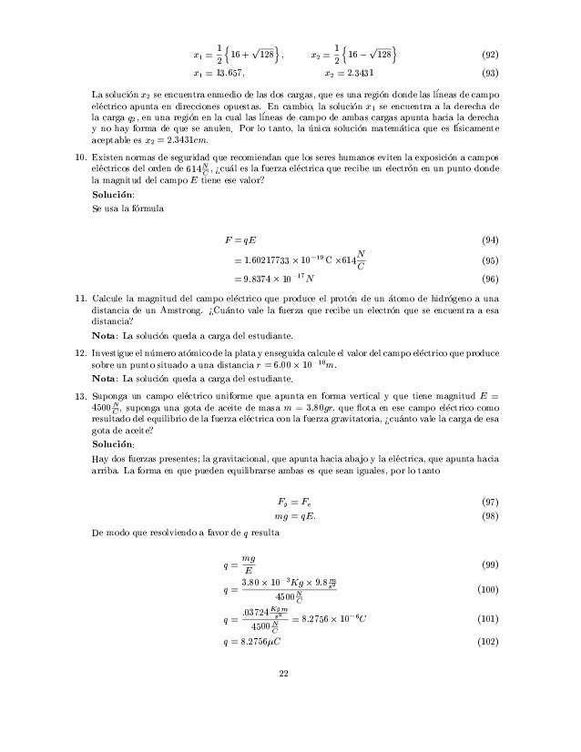 Ejercicios Resueltos De Electricidad Con Ley De Coulomb 1