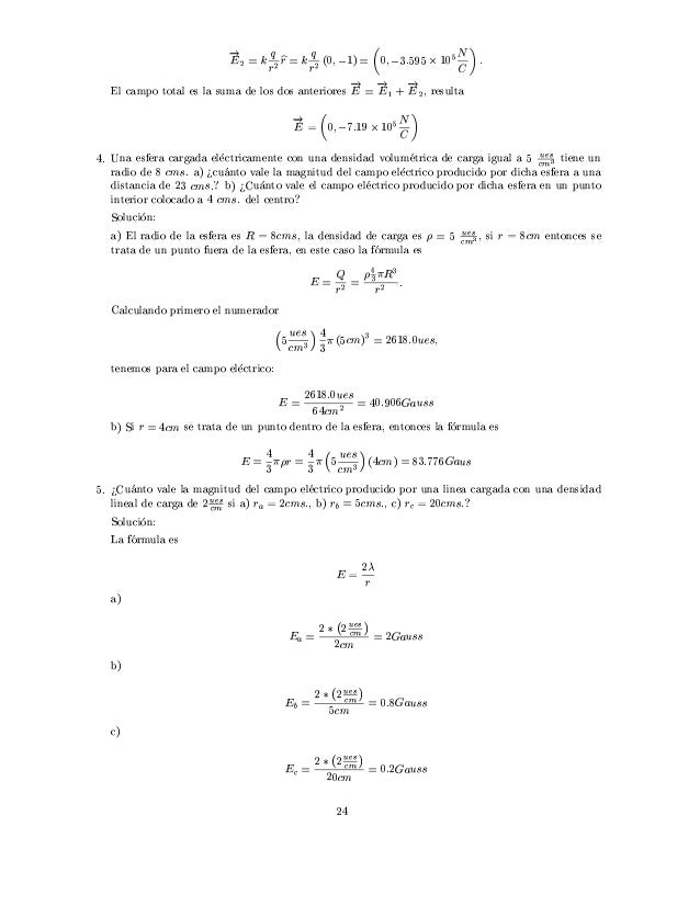 Ejercicios Resueltos De Electricidad Con Ley De Coulomb 1