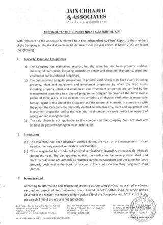 ePocket 2020 Auditor's statement