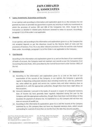 ePocket 2020 Auditor's statement