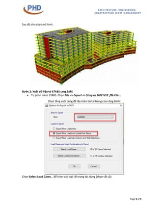 Mô hình móng bè trong phần mềm SAFE v12  YouTube