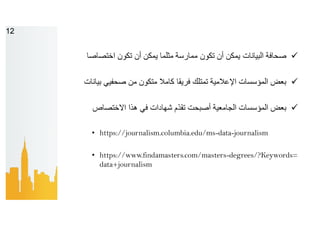 صحافة البيانات وأزمة الكورونا