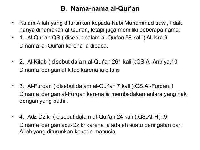 0001 Ii Pengertian Al Qur An 0001 Ii Pengertian Al Qur An