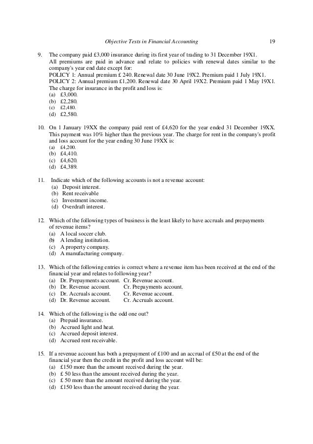 brennan niamh and clarke peter 1985 objective tests in financial