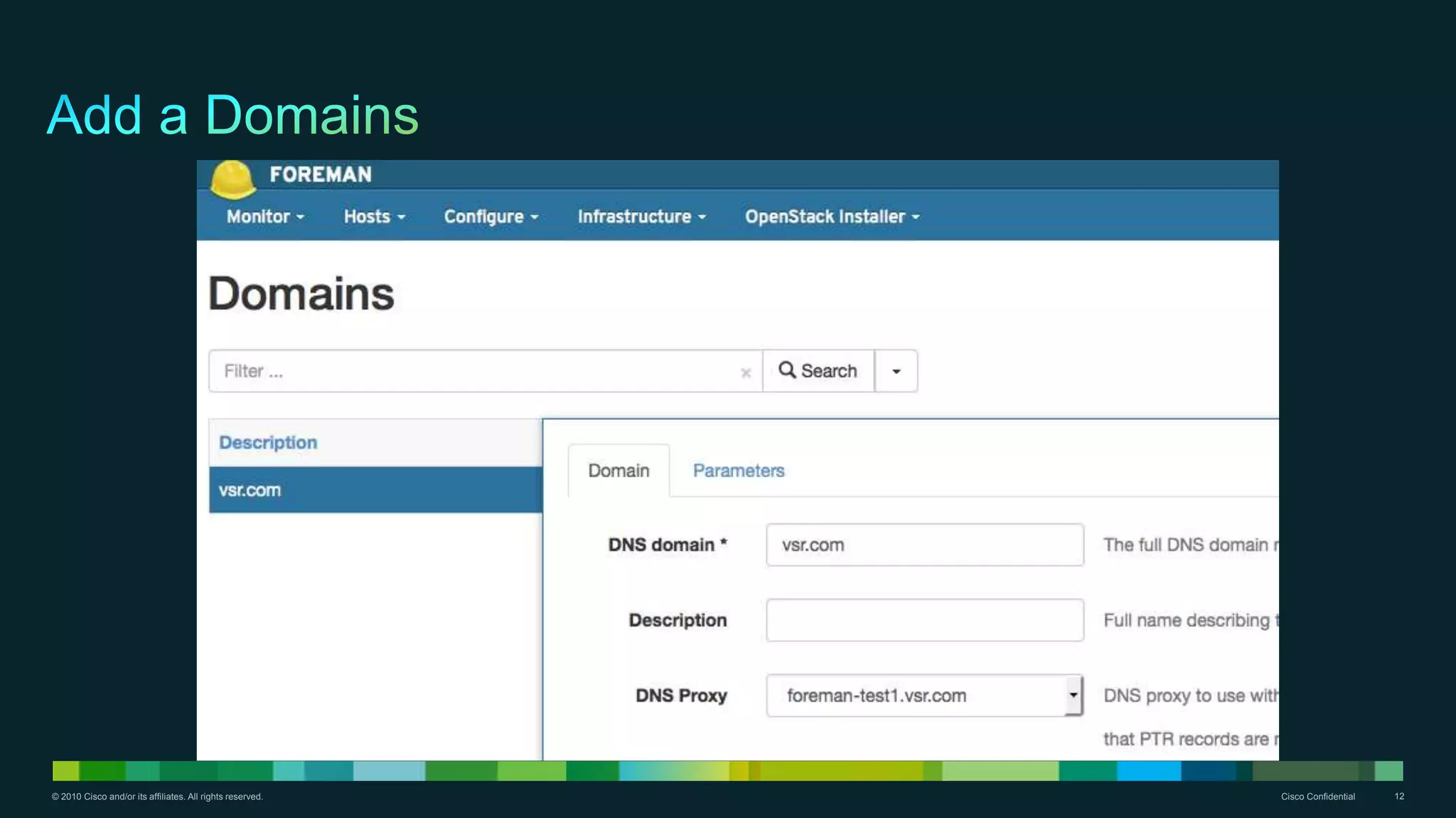 © 2010 Cisco and/or its affiliates. All rights reserved. Cisco Confidential 12
 