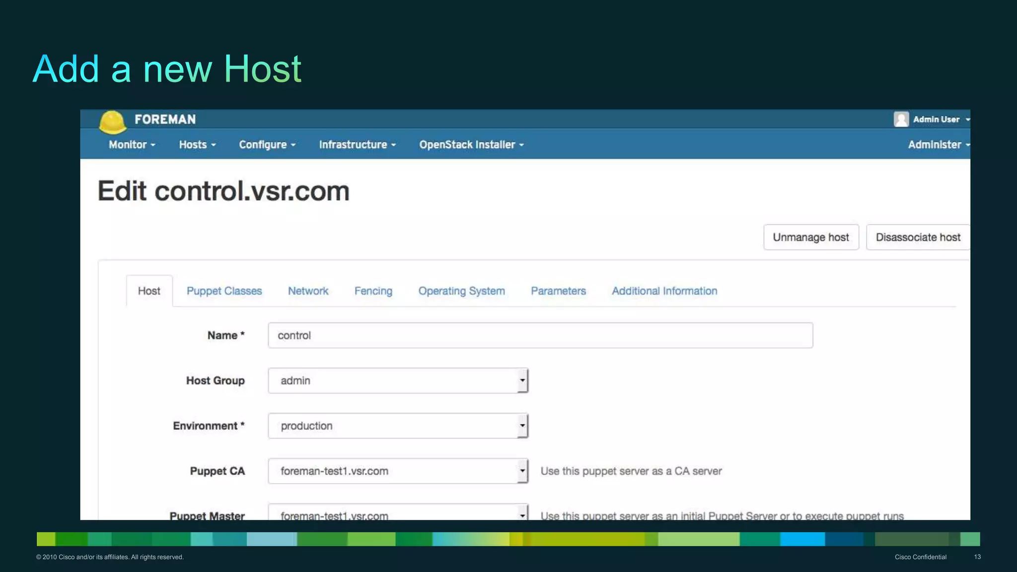 © 2010 Cisco and/or its affiliates. All rights reserved. Cisco Confidential 13
 