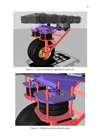 76

Figura 6.1 – O novo mecanismo de aplicação de carga do ST.

Figura 6.2 – Detalhe das molas e células de carga.

 
