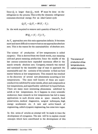 Approach to absolute zero by liquification of gases | PDF