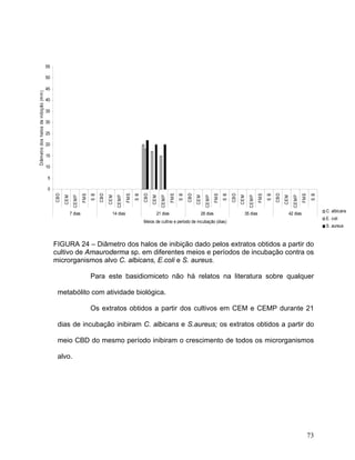 55

                                         50

                                         45
Diâm etro dos halos de inibição (m m )




                                         40

                                         35

                                         30

                                         25

                                         20

                                         15

                                         10

                                         5

                                         0
                                              CB D




                                                                                   CB D




                                                                                                                       CB D




                                                                                                                                                           CB D




                                                                                                                                                                                               CB D




                                                                                                                                                                                                                                   CB D
                                                                      FM S
                                                                             S B




                                                                                                          FM S
                                                                                                                 S B




                                                                                                                                              FM S
                                                                                                                                                     S B




                                                                                                                                                                                  FM S
                                                                                                                                                                                         S B




                                                                                                                                                                                                                      FM S
                                                                                                                                                                                                                             S B




                                                                                                                                                                                                                                                          FM S
                                                                                                                                                                                                                                                                  S B
                                                             CE M P




                                                                                                 CE M P




                                                                                                                                     CE M P




                                                                                                                                                                         CE M P




                                                                                                                                                                                                             CE M P




                                                                                                                                                                                                                                                 CE M P
                                                     CE M




                                                                                          CE M




                                                                                                                              CE M




                                                                                                                                                                  CE M




                                                                                                                                                                                                      CE M




                                                                                                                                                                                                                                          CE M
                                                                                                                                                                                                                                                                        C. albicans
                                                            7 dias                           14 dias                             21 dias                             28 dias                             35 dias                             42 dias
                                                                                                                                                                                                                                                                        E. coli
                                                                                                                       Meios de cultivo e período de incubação (dias)
                                                                                                                                                                                                                                                                        S. aureus



                                              FIGURA 24 – Diâmetro dos halos de inibição dado pelos extratos obtidos a partir do
                                              cultivo de Amauroderma sp. em diferentes meios e períodos de incubação contra os
                                              microrganismos alvo C. albicans, E.coli e S. aureus.

                                                                             Para este basidiomiceto não há relatos na literatura sobre qualquer

                                                metabólito com atividade biológica.

                                                                             Os extratos obtidos a partir dos cultivos em CEM e CEMP durante 21

                                                dias de incubação inibiram C. albicans e S.aureus; os extratos obtidos a partir do

                                                meio CBD do mesmo período inibiram o crescimento de todos os microrganismos

                                                alvo.




                                                                                                                                                                                                                                                                 73
 