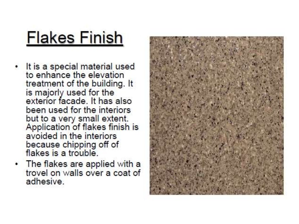 0006 finishing materials