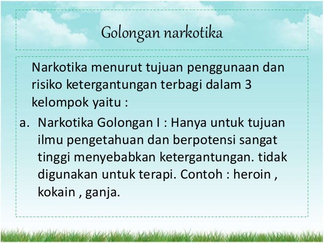 Zat Adiktif dan Psikotropika Zat Adiktif dan Psikotropika