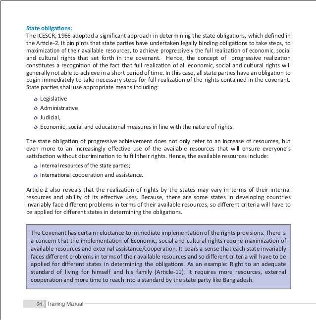 Training Manual On Human Rights And Local Governance