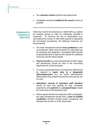000 hotel management best practices | PDF