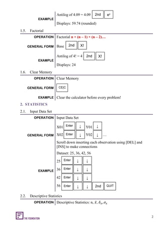 000 instructions for TI BA II Plus