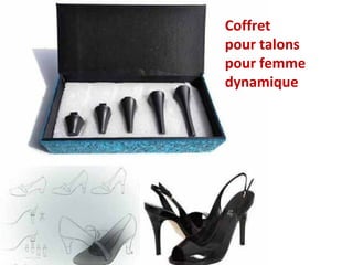 Coffret
pour talons
pour femme
dynamique
 