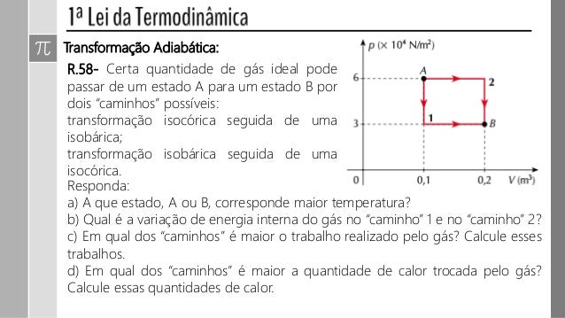 Termodinamica conversão entre calor e trabalho