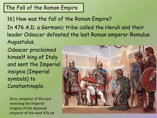 Unit 9: Ancient Rome | PPTX