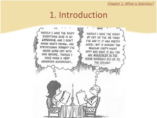 1. Introduction Chapter 1: What is Statistics? 