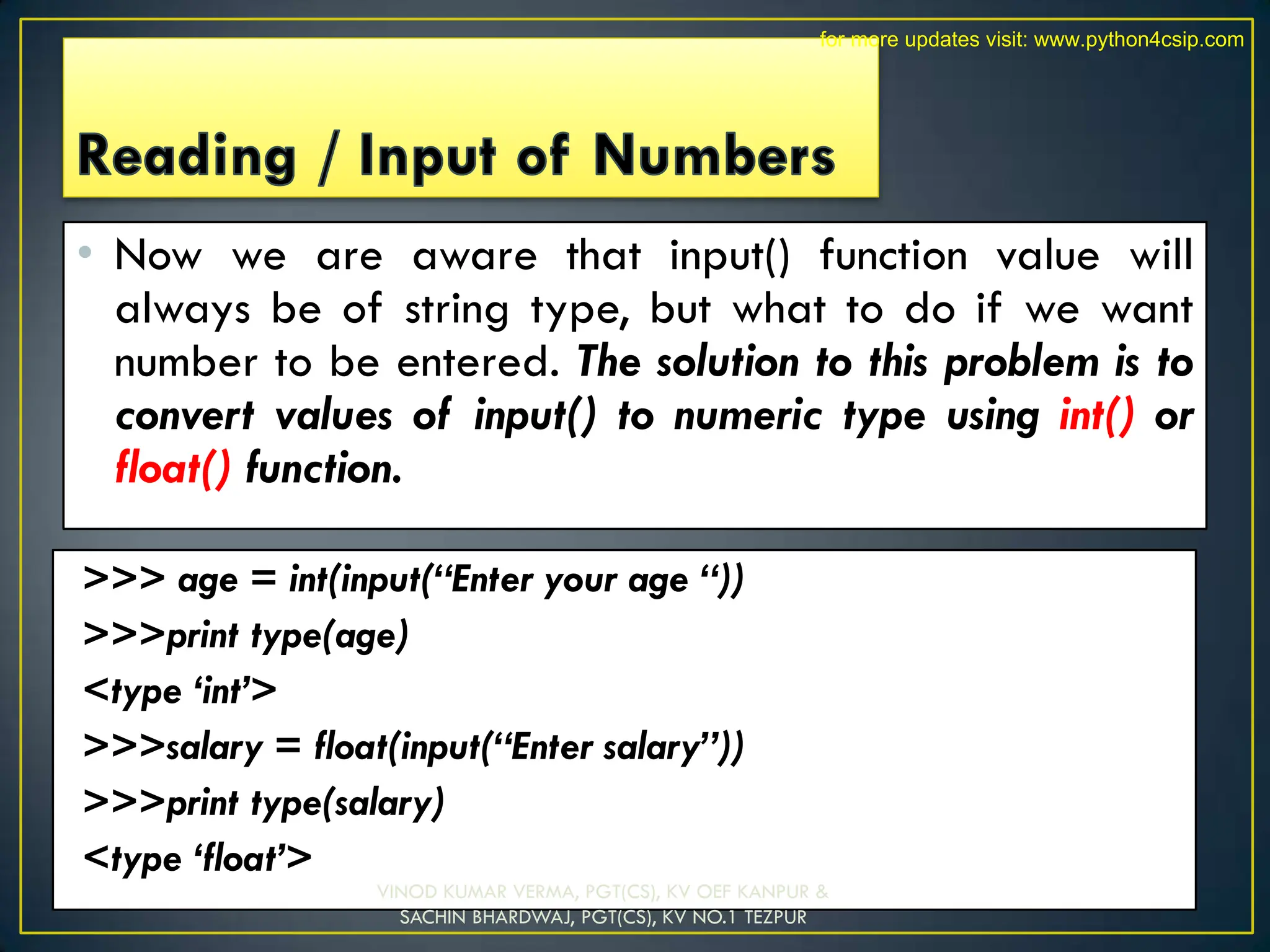 REVISION OF PYTHON CLASS 12 NOTES CMPUTER SCIENCE | PPT