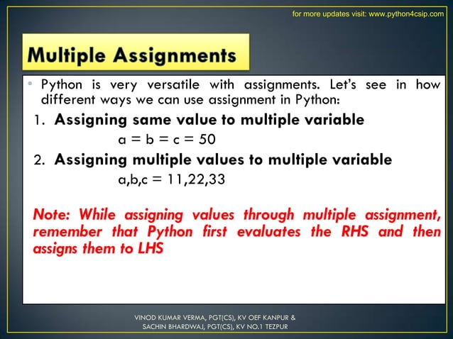 REVISION OF PYTHON CLASS 12 NOTES CMPUTER SCIENCE | PPT
