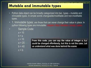 REVISION OF PYTHON CLASS 12 NOTES CMPUTER SCIENCE | PDF