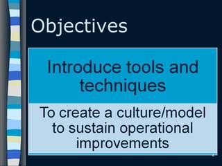 Objectives
4
 