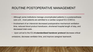 Cardiac Surgical Procedure | PPTX