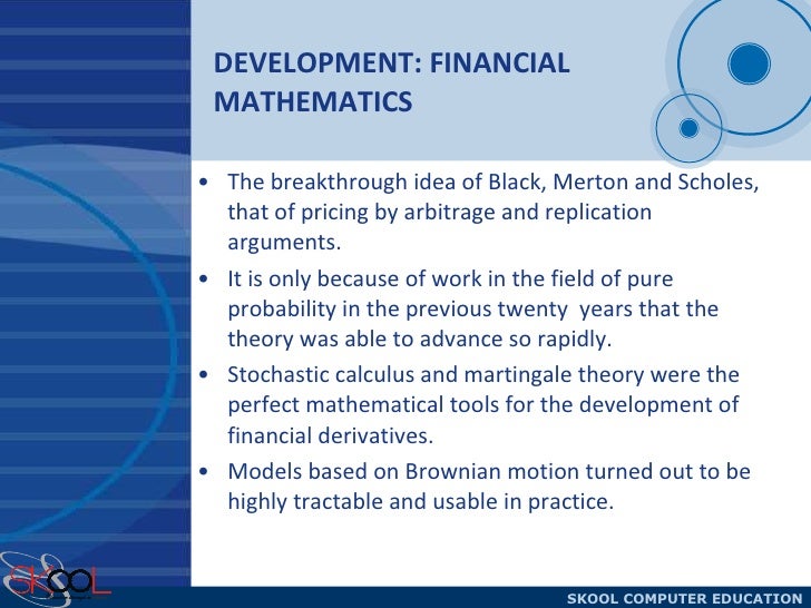 001 Financial Derivatives - 