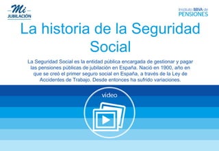 La Historia De La Seguridad Social