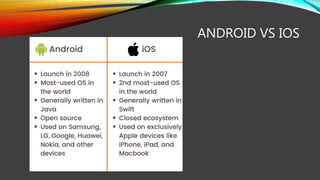 ANDROID VS IOS
 