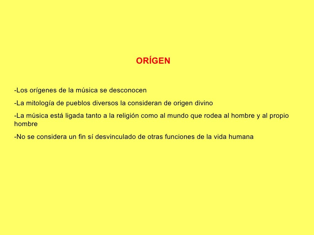 Musica En La Prehistoria