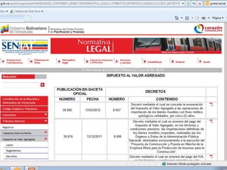 Prof. Yeniny Rodríguez P.
Cátedra: Derecho Tributario II
22
 