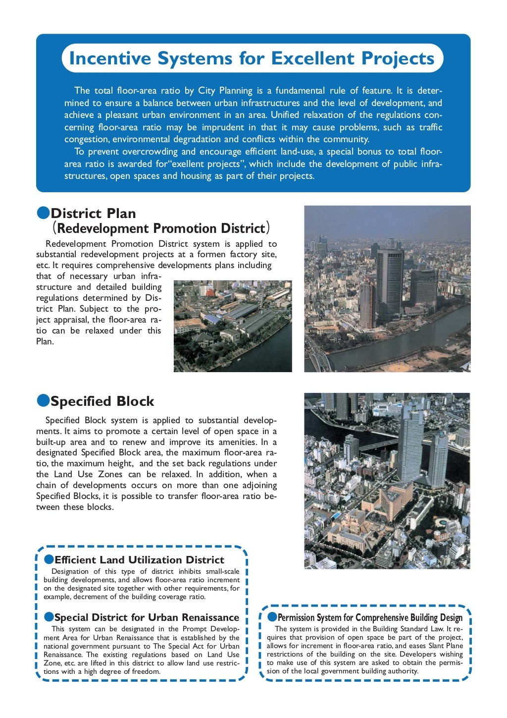 Urban Land Use Planning System in Japan