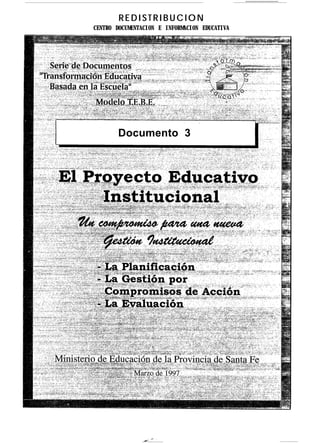 REDISTRIBUClON
CENTRO DOCUMENTACION E INFORMACION EDUCATIVA
Documento 3
 