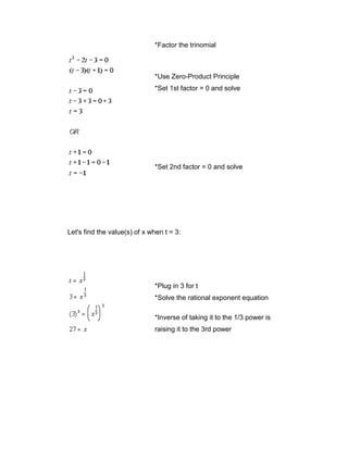 i10 – 8i5 – 4 = 0