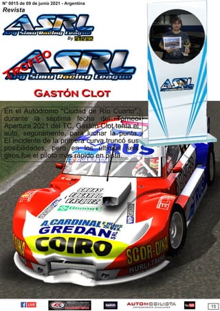 T
Tr
ro
of
fe
eo
o
G
Ga
as
st
tó
ón
n C
Cl
lo
ot
t
 