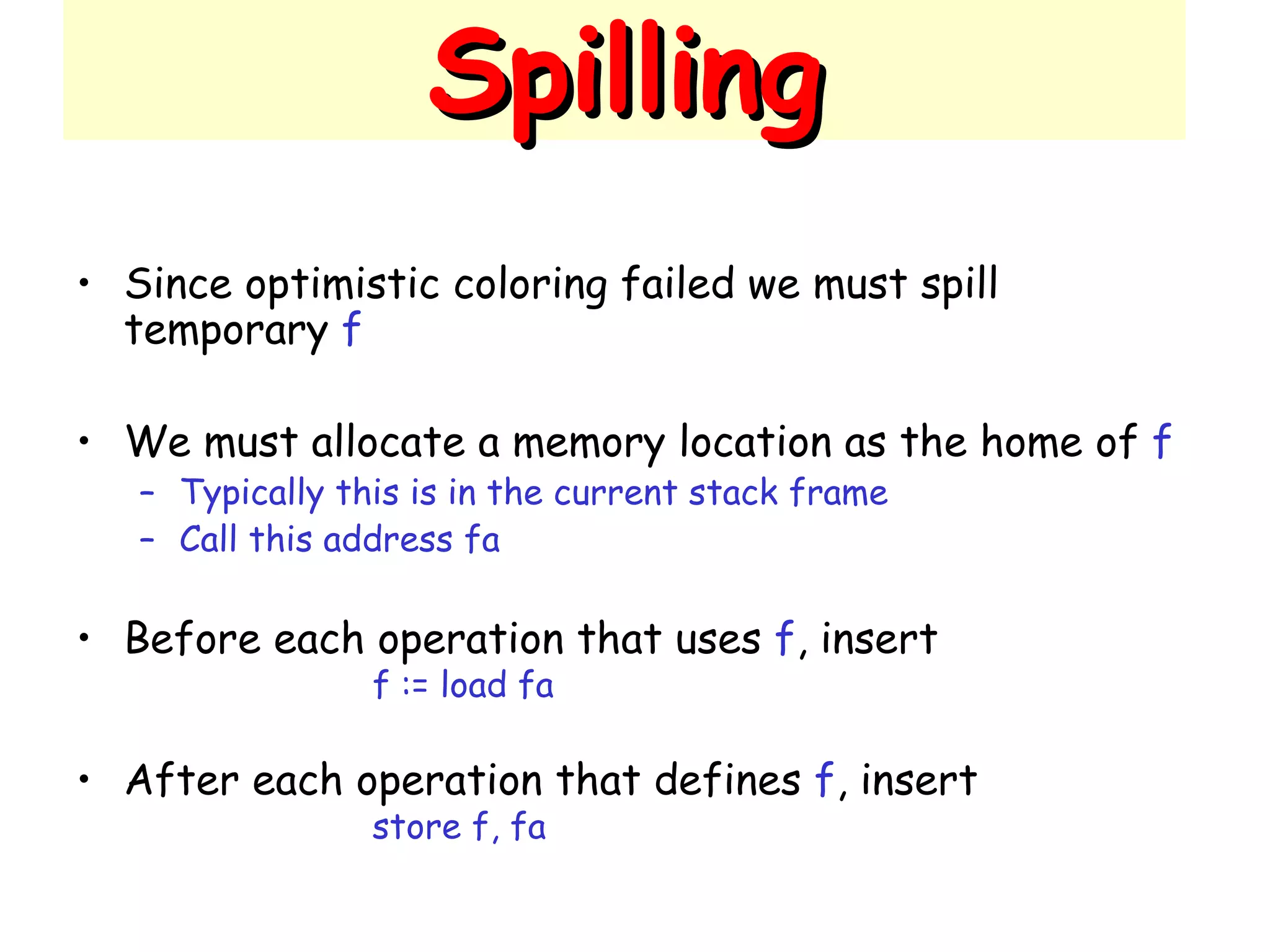 0015.register allocation-graph-coloring | PPT