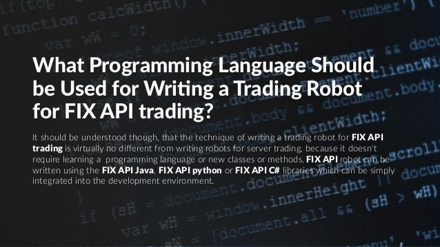 Forex com api trading