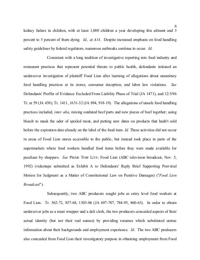 Food Lion Employment Handbook Food Lion Employment Handbook