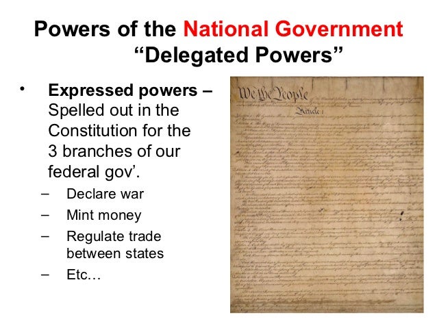 Essay on affects of elastic clause on federalism