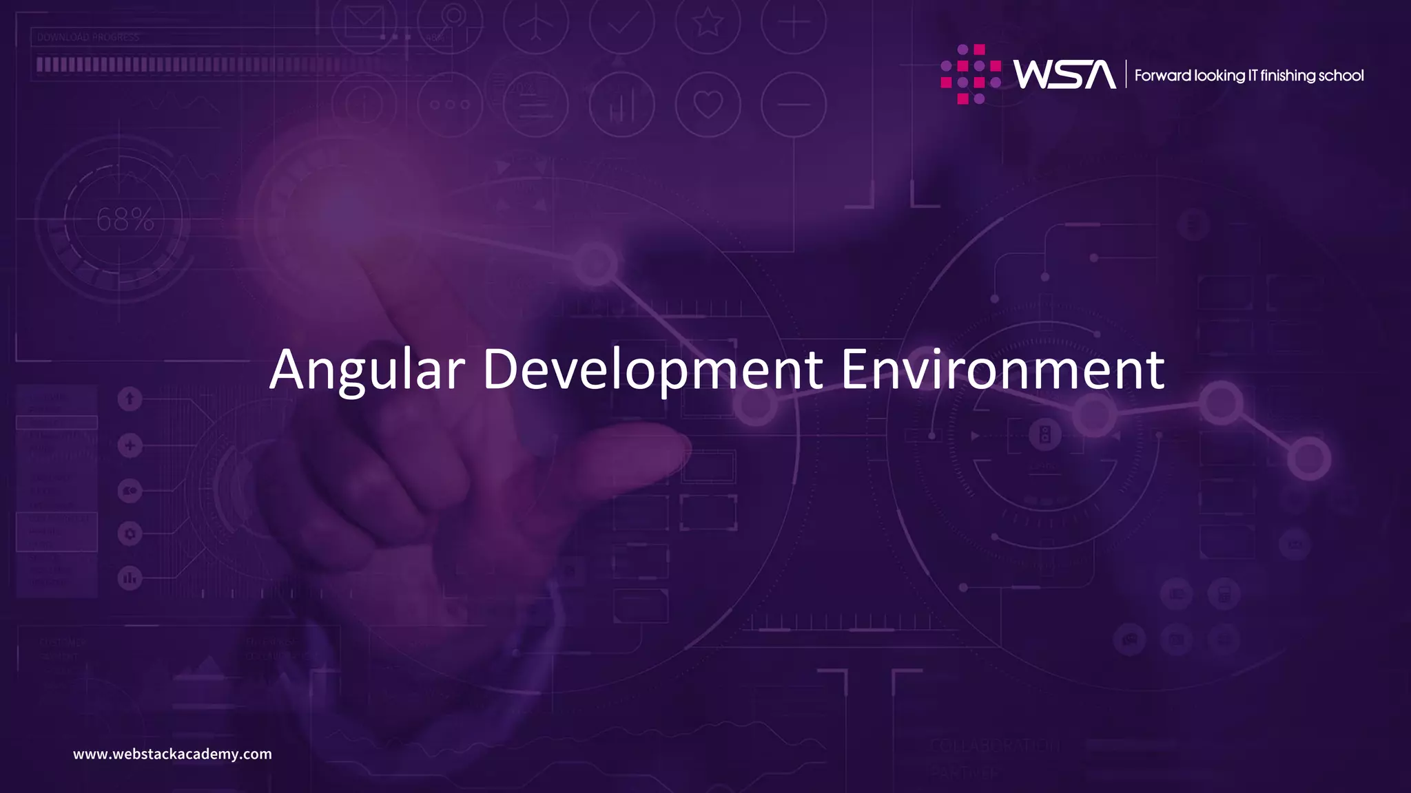 www.webstackacademy.comwww.webstackacademy.com
Angular Development Environment
 