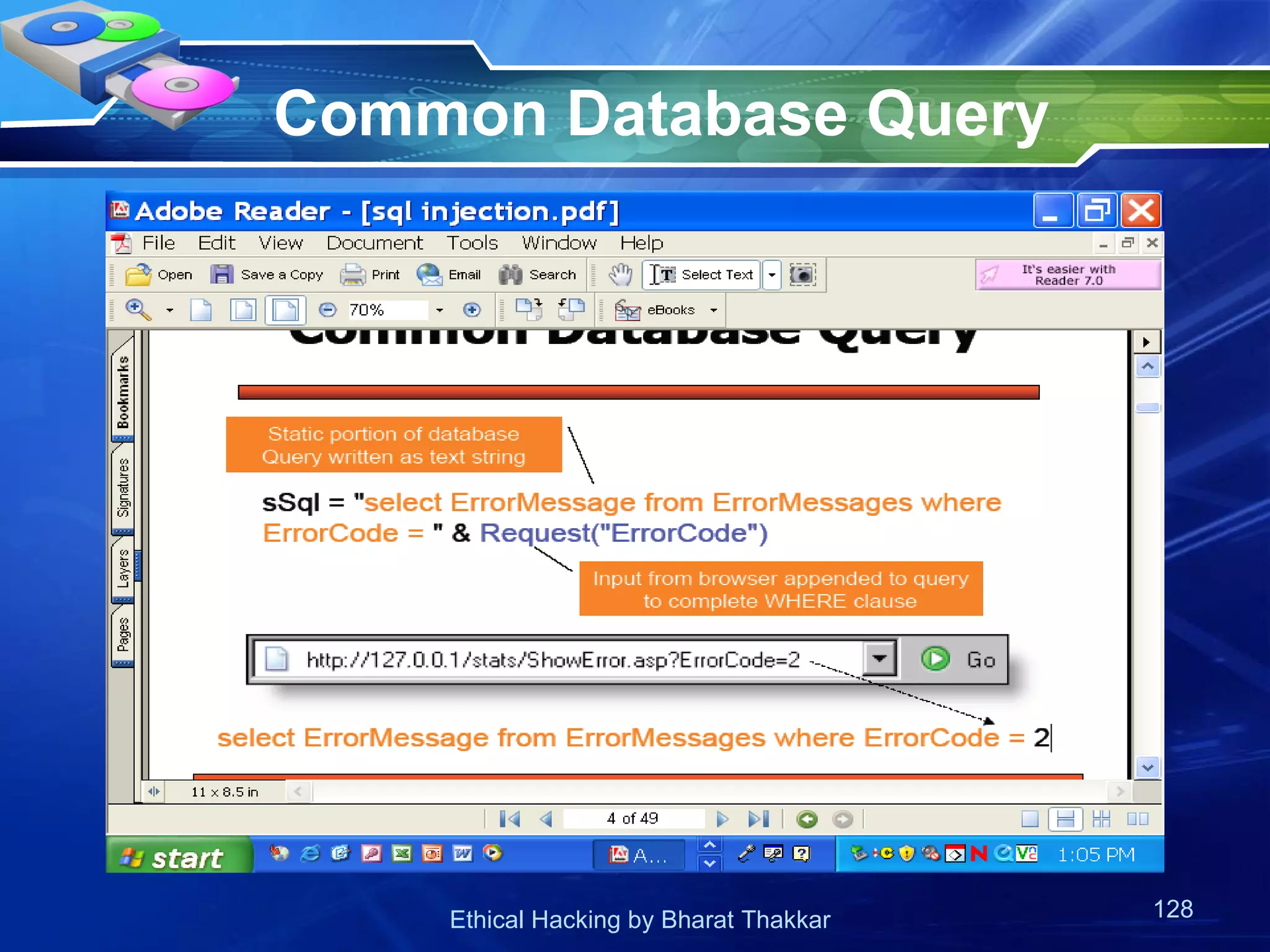 Common Database Query 