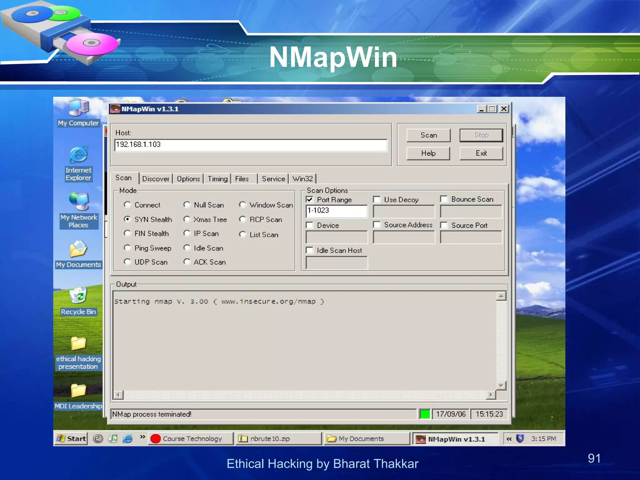 NMapWin 