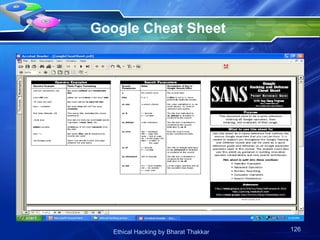 Google Cheat Sheet  