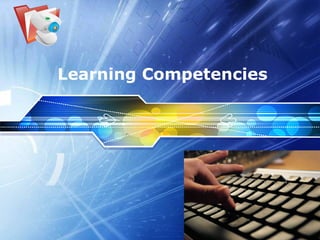 Learning Competencies 